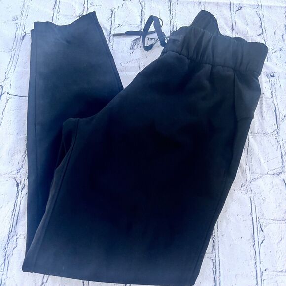 Lululemon On The Fly Jogger Pants Black Size 2 Drawstring Logo - Picture 4 of 7